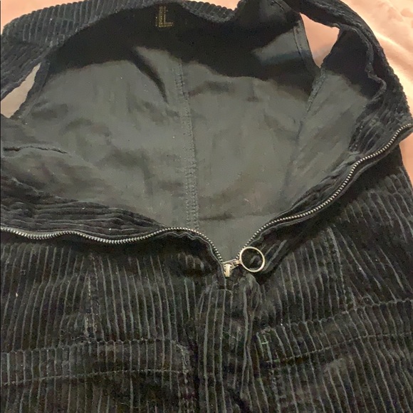 Black cordaroy dress - Picture 7 of 10